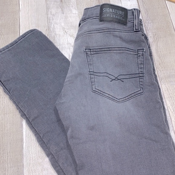 Levi’s black grey means jean slim cut size 28/30 - Picture 6 of 10